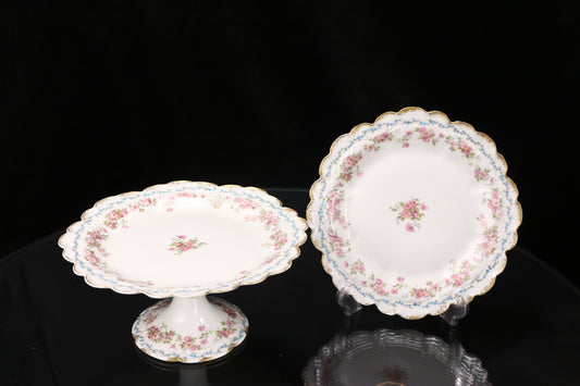 法國｜里摩日粉紅古董瓷器✤已蒙收藏