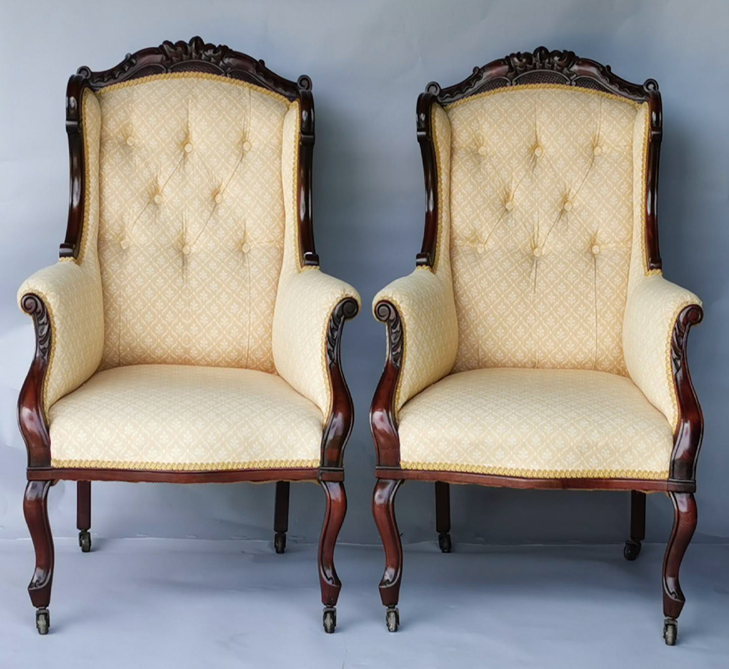 英國｜經典黃色主人椅✤已蒙收藏