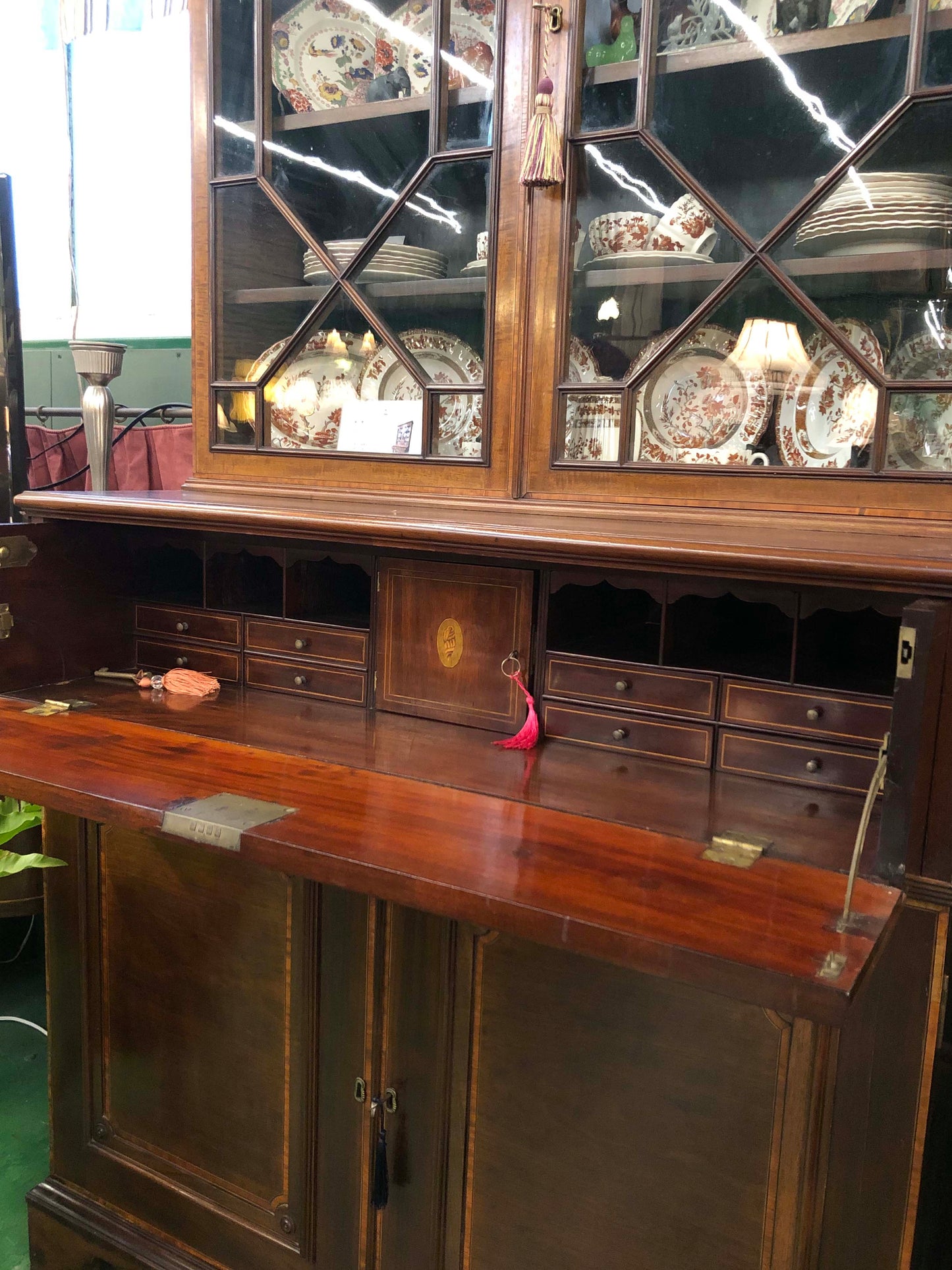 英國｜古董寫字桌櫃