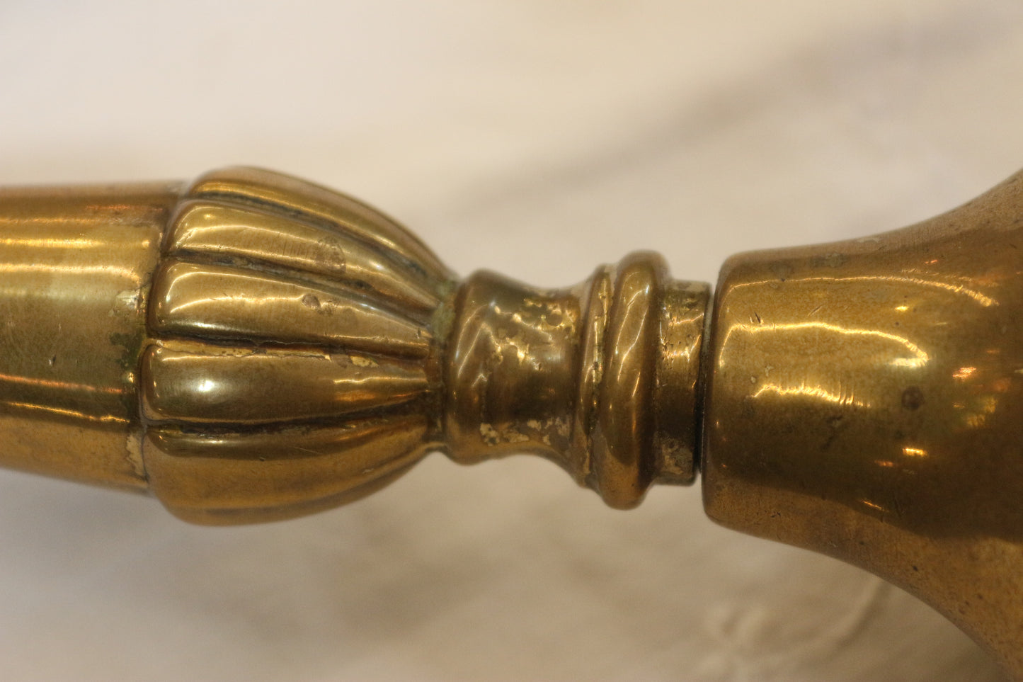 英國｜老件優雅黃銅燭台 ✤已蒙收藏