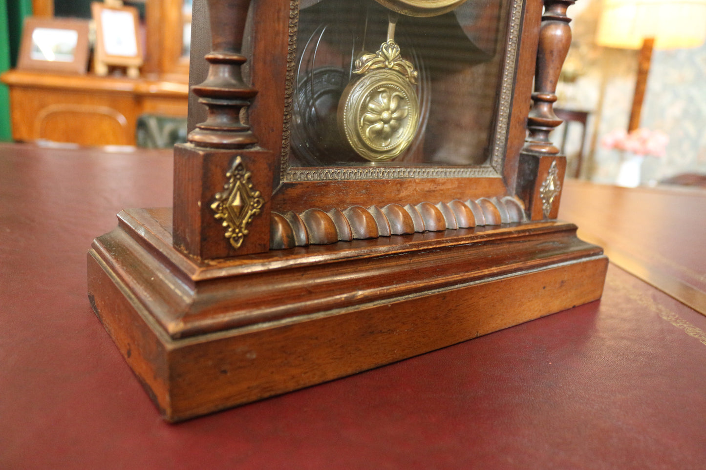 英國｜古董木箱座鐘✤已蒙收藏