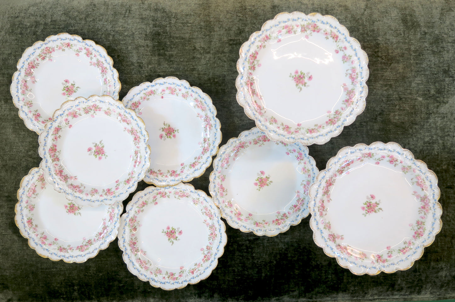 法國｜里摩日粉紅古董瓷器✤已蒙收藏